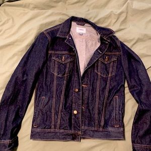 Dark wash denim jacket